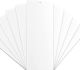  PVC Vertical Blind Replacement Slats Curved Off-White 82.5 x 3.5 (20-Pack)