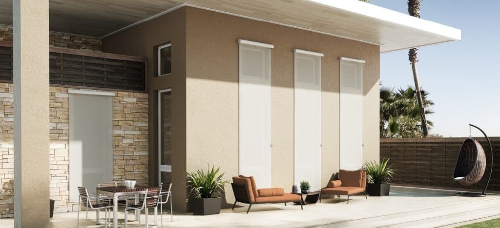 Exterior Shades suitable for your outdoor will not attract mildew or stains 